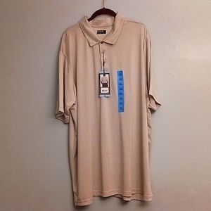 Bolle size 3XL men's golf polo shirt in  glacier gray.